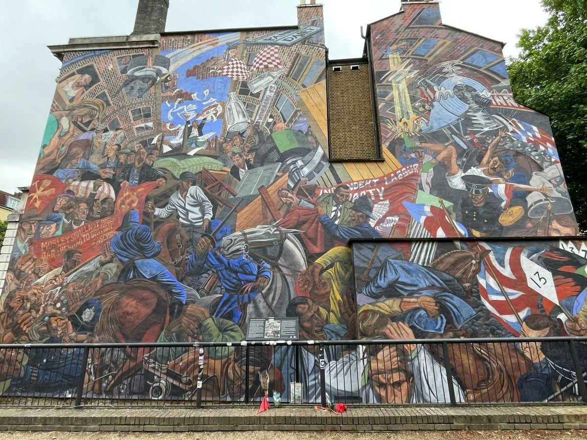 Cable Street mural London