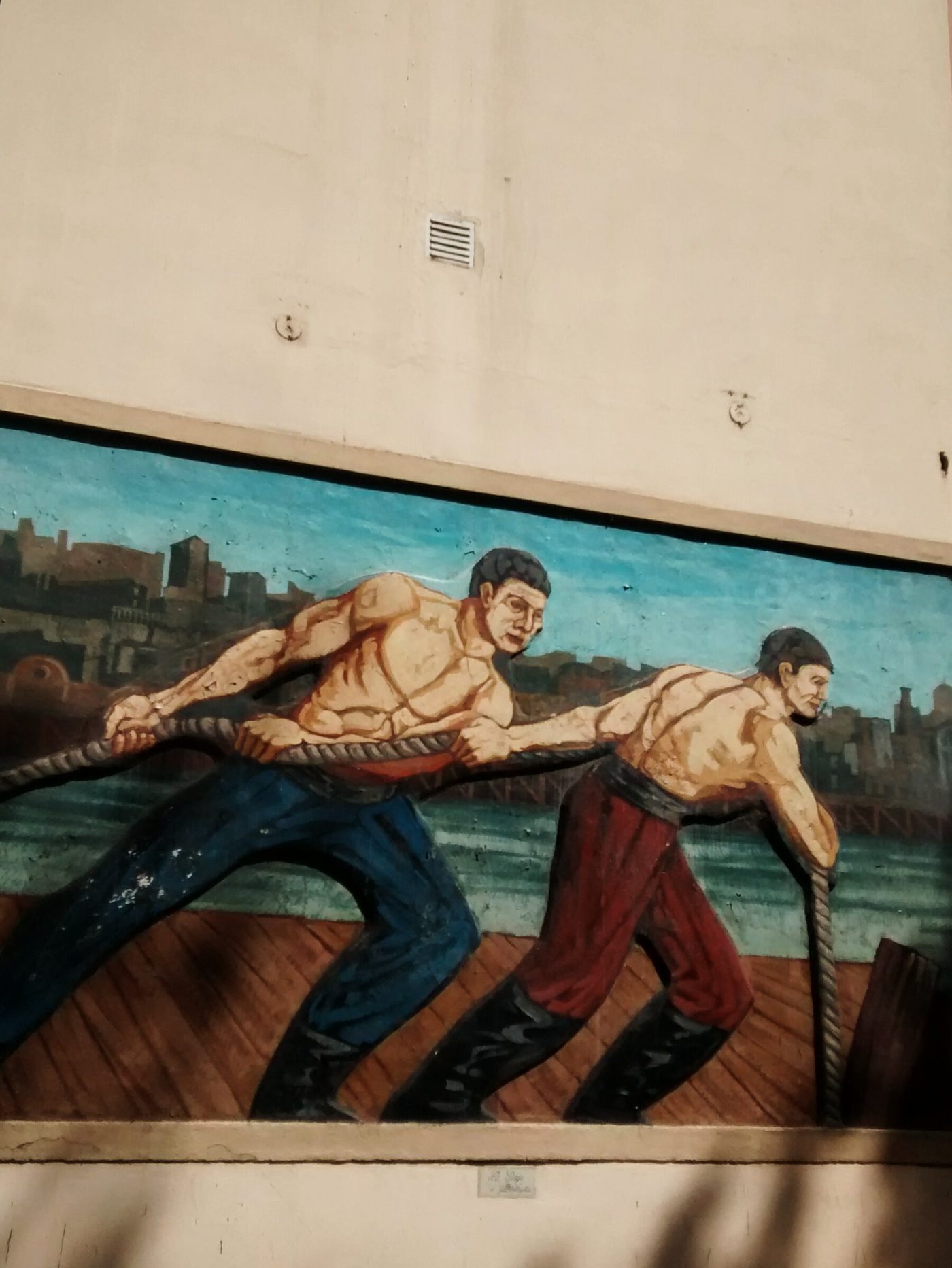 Our red carpet is the street