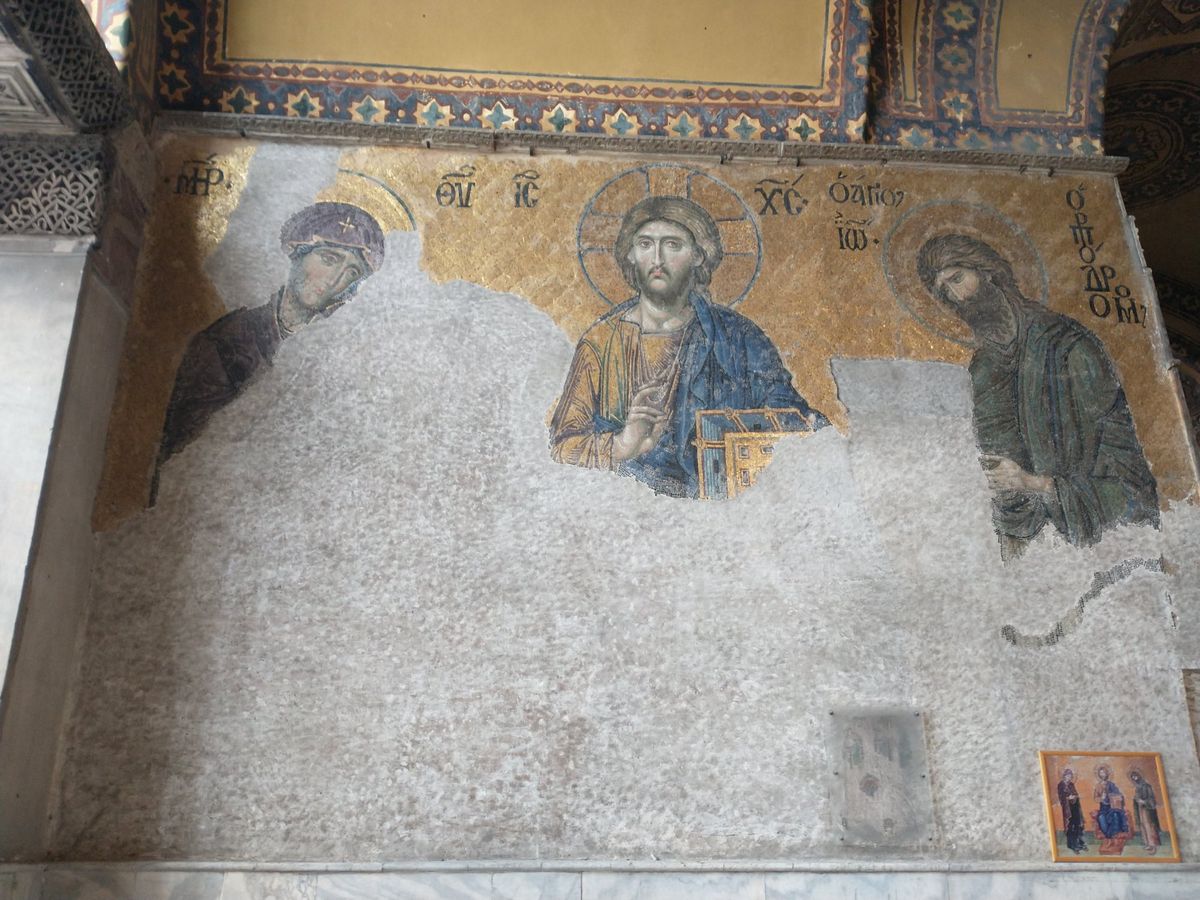 Hagia Sophia mosaic Istanbul