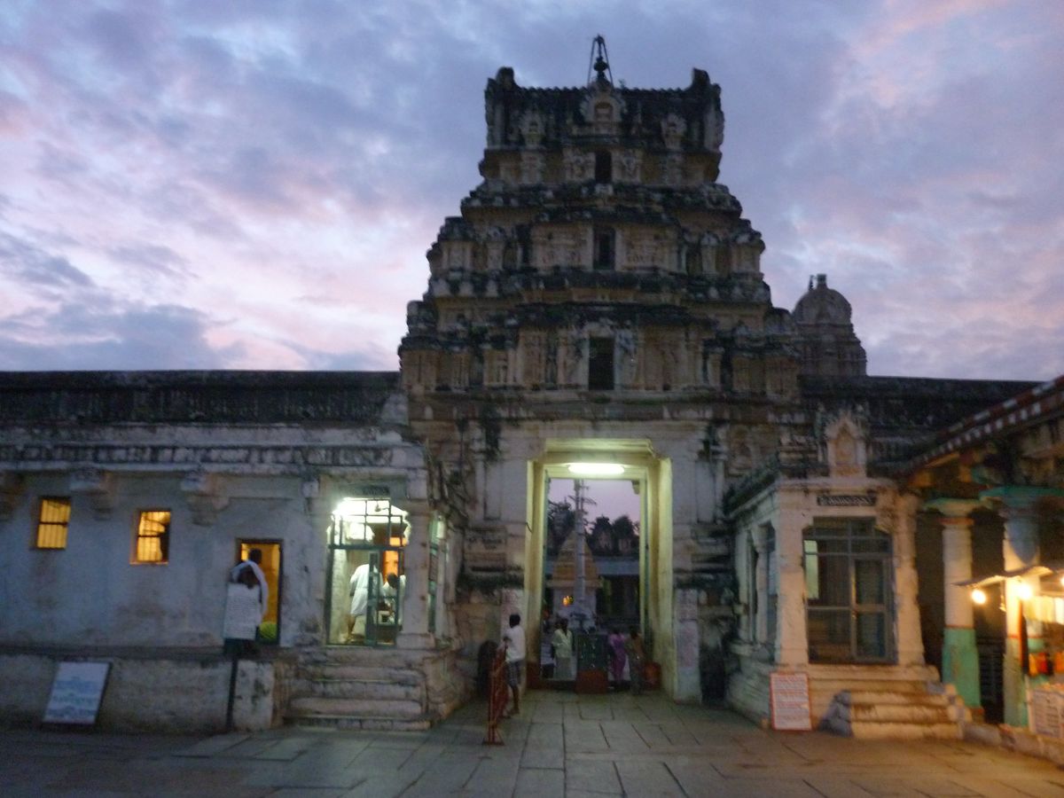 Temple at dusk India