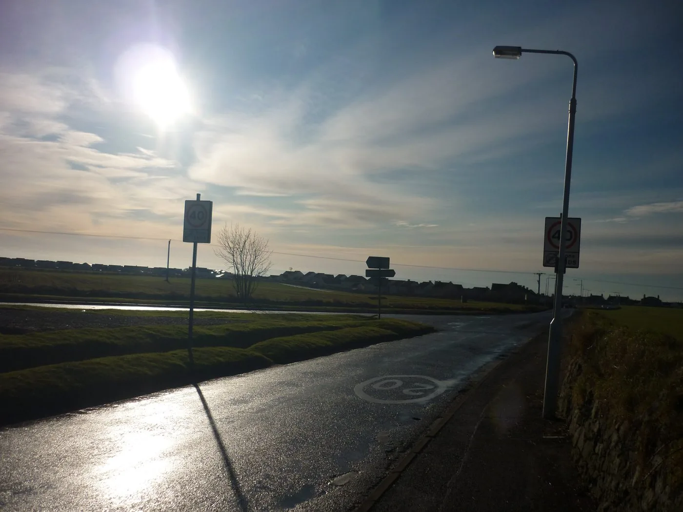 On the road