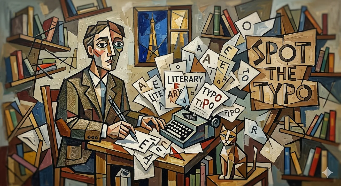 Spot the Typo — a literary editing game by Tumbleweed Words